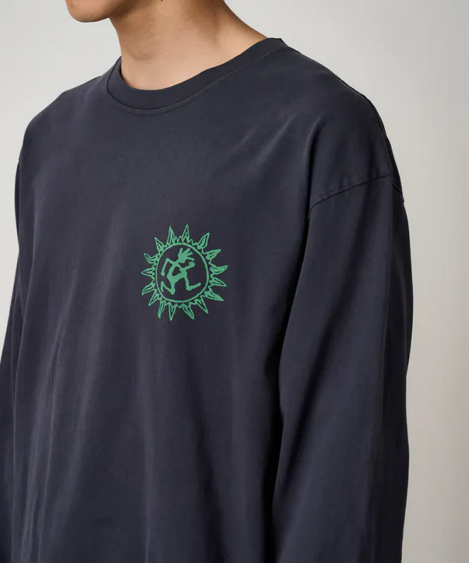 Gramicci Sun L/S Tee, Navy pigment