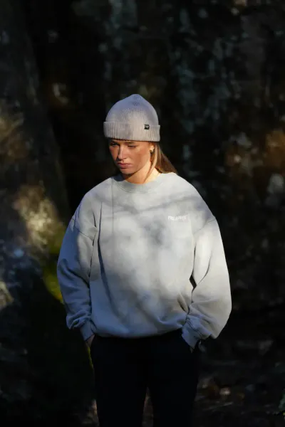 Pre Aprés Vintage Off Piste Vintage  Washed Sweatshirt, Stormy b
