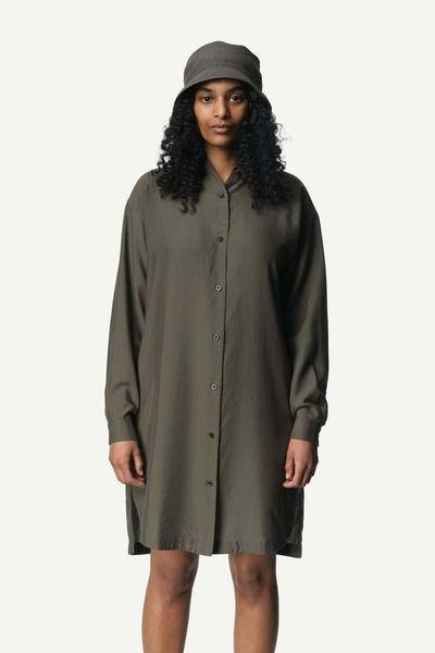 Houdini W's Tree Dress, Dawn green