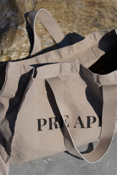 Pre Aprés Tote Bag, Khaki