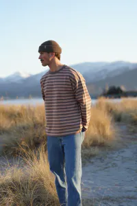 Hovedbilde Pre Apr&egrave;s Striped Long Sleeve, Brown/ brown